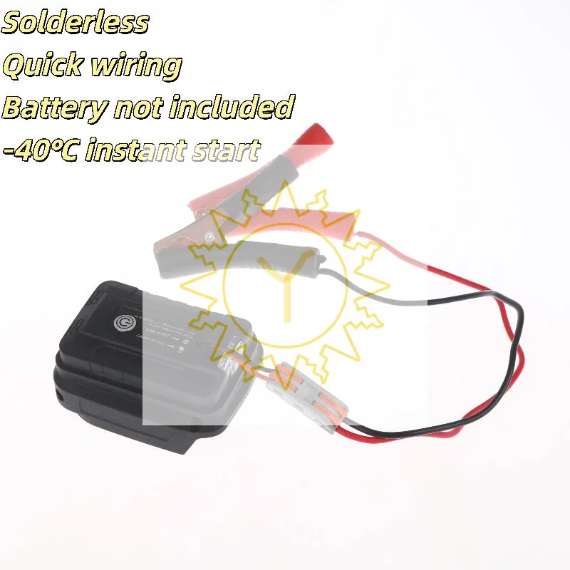 

1Pcs Convenient Household Car Emergency Start Power Supply With LED USB Automotive Battery Charging Treasure