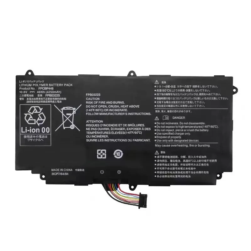 Laptop Battery FPB0322S FPCBP448 For Stylistic Q775 Q736 Q737 Series Notebook 10.8V/46WH/4250mAh