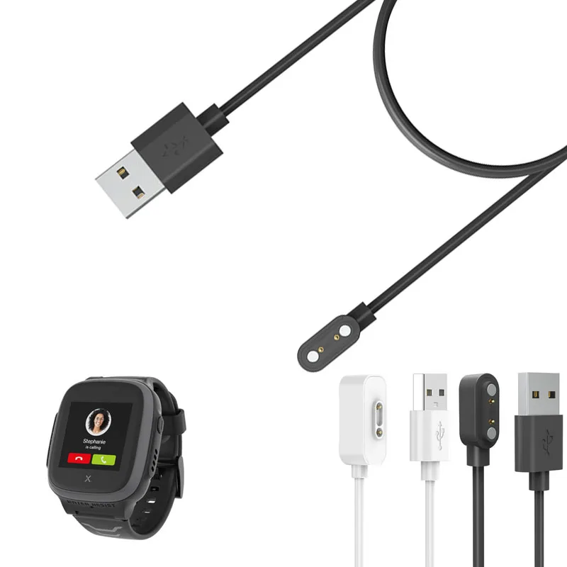 

Kids Smartwatch Charger Power Adapter USB Charging Cable for Xplora X5 Play/XGO2/X4 Smart Watch Wristband Charge Accessories