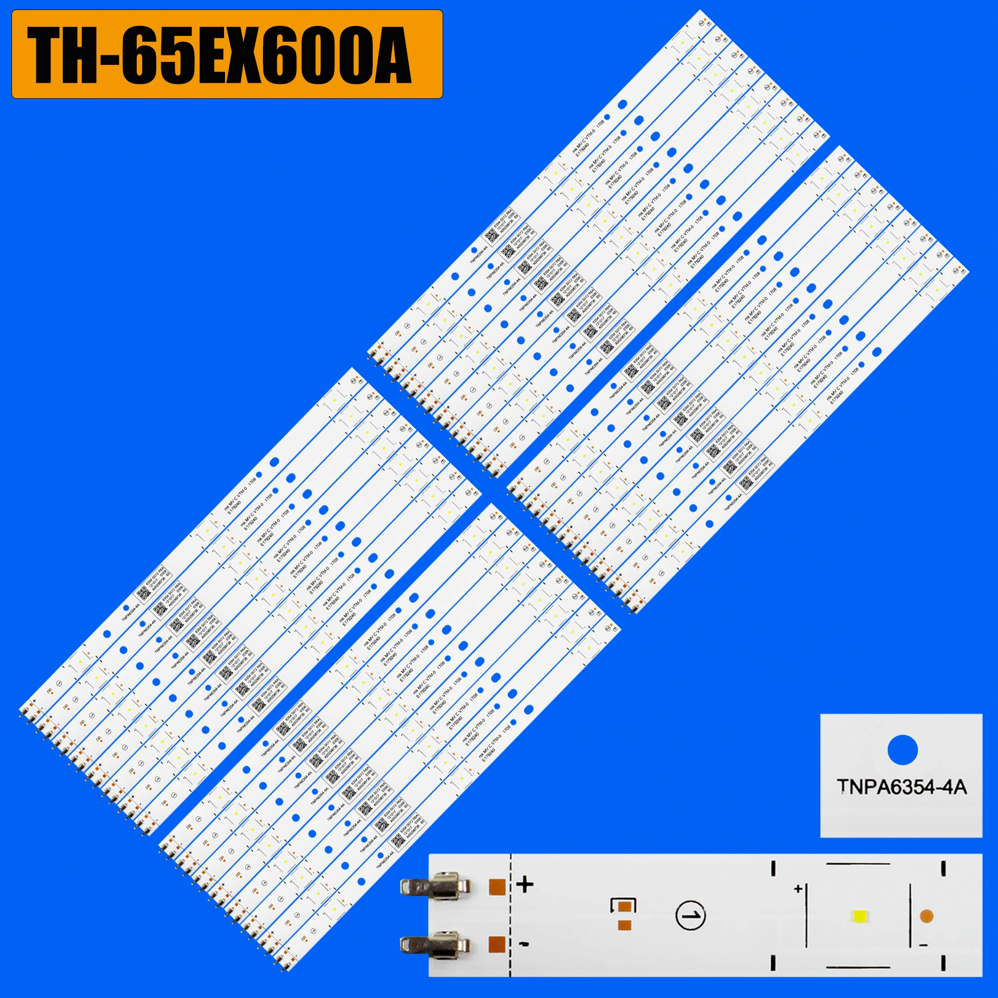 

LED Backlight Strip For TX-65FXW654 TX-65FXN688 TX-65FXF687 TC-65FX600B TH-65EX600W TNPA6354-4A TNPA6354-2A