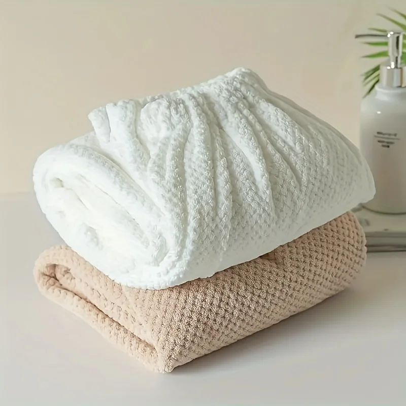 Damen-Bademantel-Handtuch – 1/2 Stück, schnell trocknend, weicher Spa-Wickel |   Pflegeleichtes Zeitgenössisches Design für Zuhause & Spa