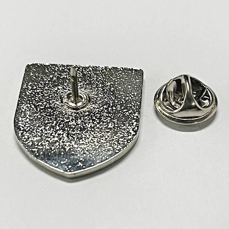 Heartstopper Truham Grammar School Logo Enamel Pin Blue Badge Backpack Hat Bag Decorate view 2