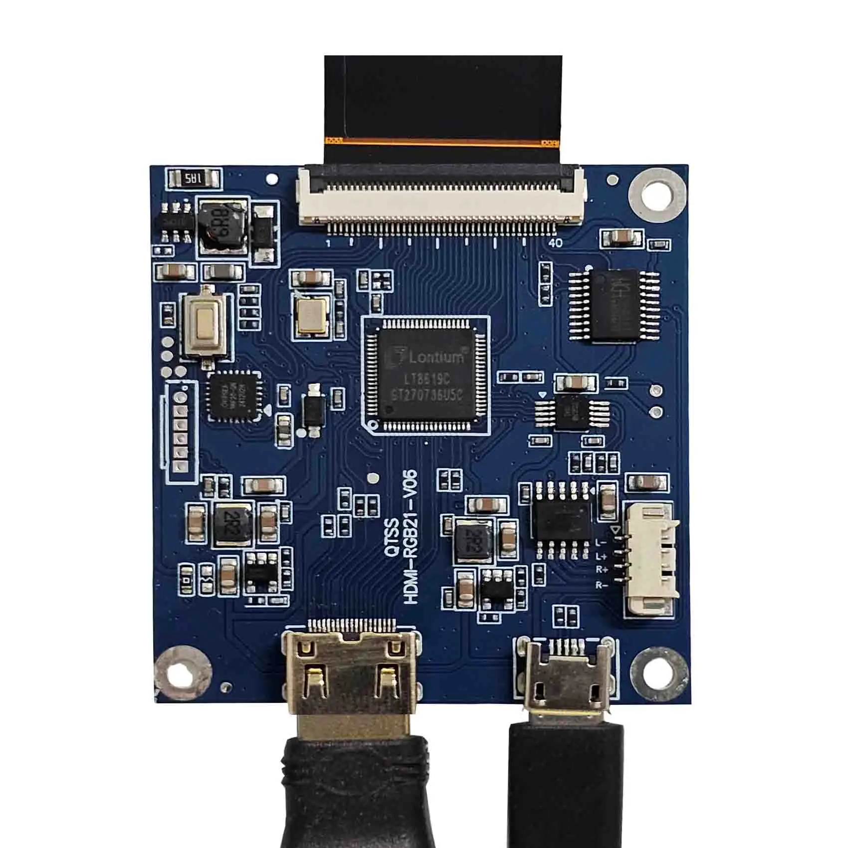 против 399001 C40 Micro Lcd-панель 40-контактный интерфейс Mipi Fpc ЖК-монитор Панель 3,99 дюйма 400X960 ЖК-панель с платой драйвера Hd-Mi