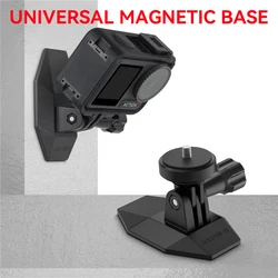 Magnetic Mount Base Holder for GoPro Hero 13 12 11 10 9 8 7 6 5 Insta 360 X5 X4 X3 GO 3 3S ACE PRO 2 Action Camera Accessories