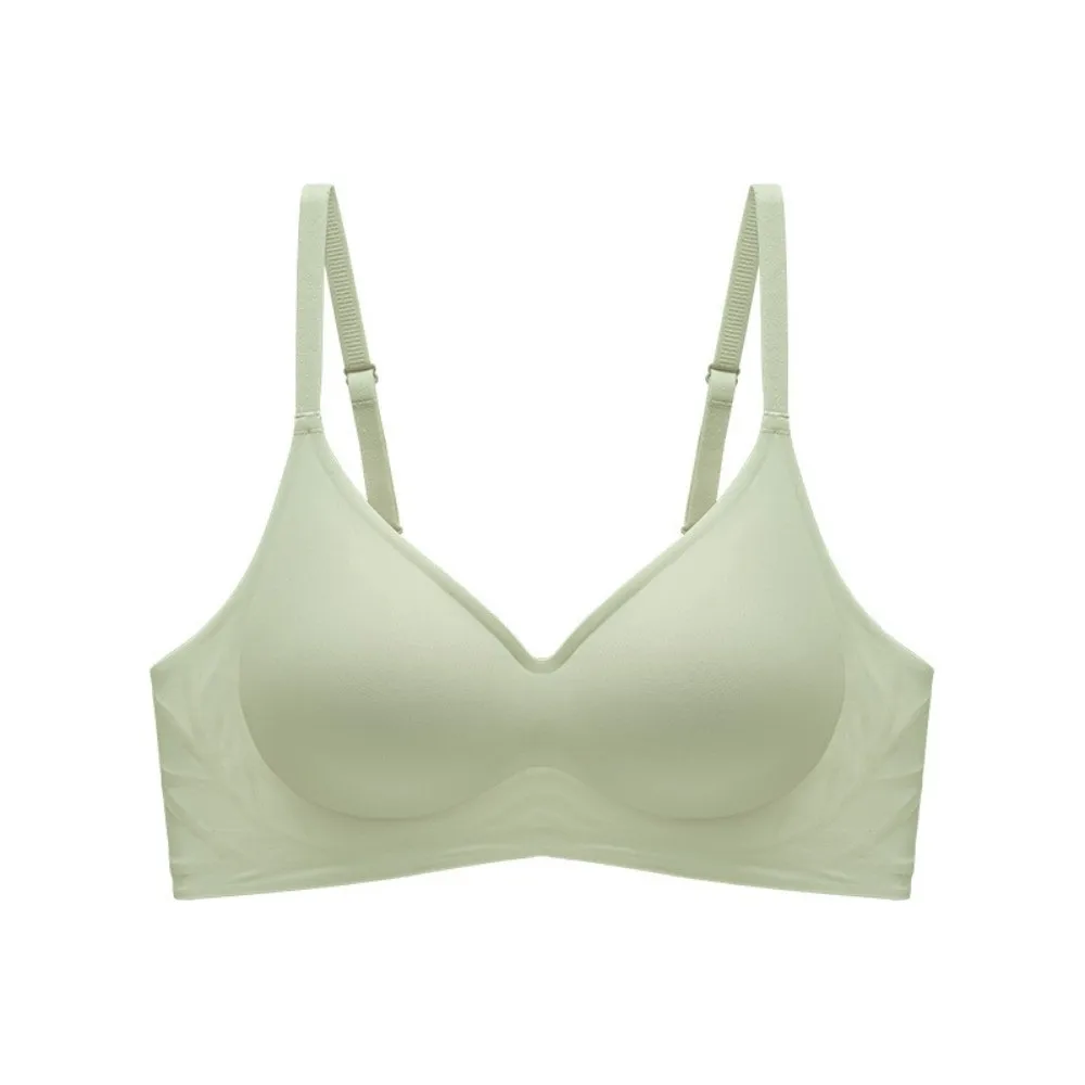 

Close-fitting Wireless Deep V Bra Shockproof Traceless Brassiere for Women Gathered Breasts Adjustable Push Up Underwear Yoga