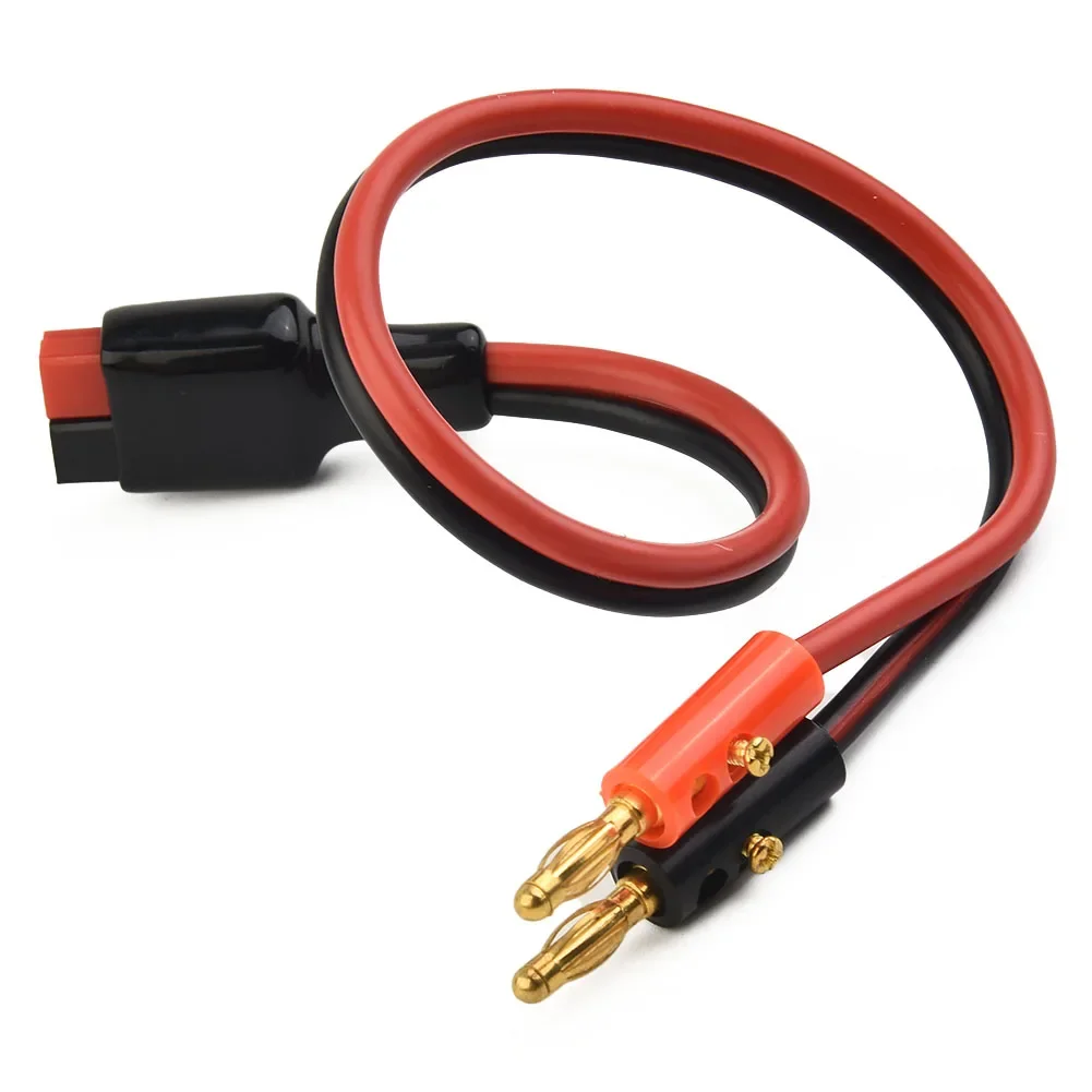 Professional Grade and Reliable Connection with 30A Adapter Cable for Anderson Plug Connector to 4mm Banana Plug