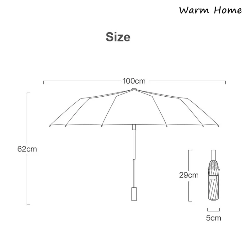 Retro Chinese Ink Folding Umbrella Male Wooden Handle Sunscreen UV Protection Women Double Premium Umbrellas Windproof 16 Ribs