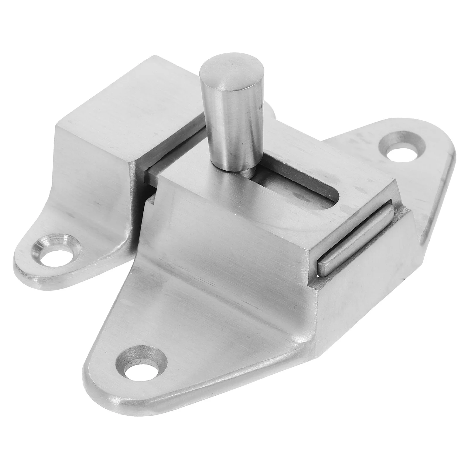 

304 Stainless Steel Slide Latch Door Lock Heavy Duty Bathroom Garage Security Sliding Bolt Barrel Bolt Door Safety Lock