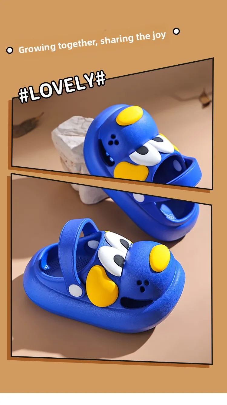 2026 Neue Sommer-Kindersandalen mit Löchern, weiche, rutschfeste Cartoon-Hausschuhe für Babys, Strand-Kinderschuhe für Jungen und Mädchen – Detail 12