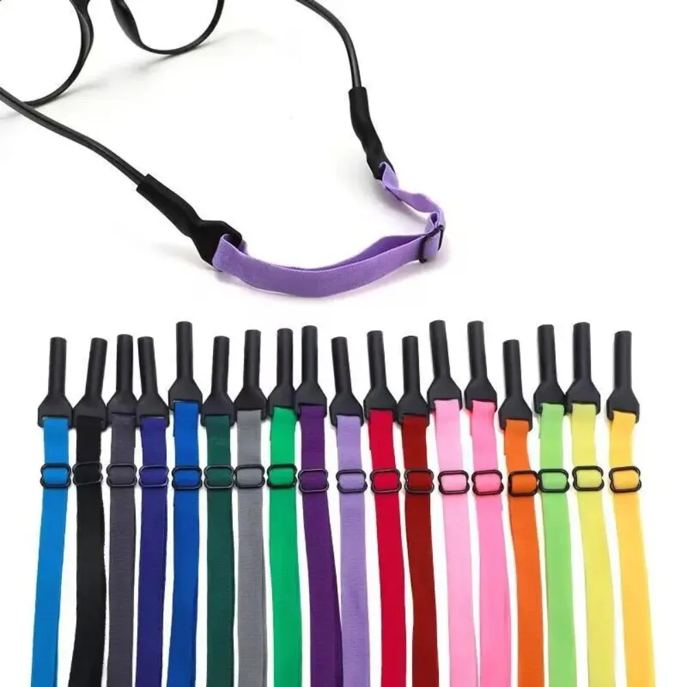 2Pcs Glasses Chain Adjustable Size Elastic Rope Glasses Strap Sport Non Slip And Anti Drop Fixer Glasses Cord image 5