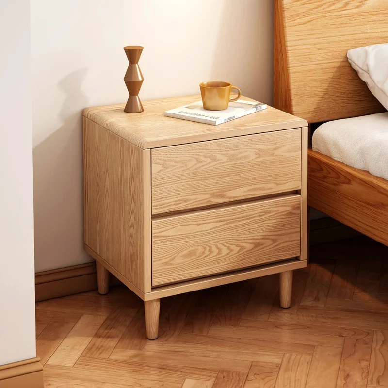 Storage Cabinet White Dresser Bedside Table Room Design Bed Side Desk Bookcase Night Stand Mesitas De Noche Wood Furniture