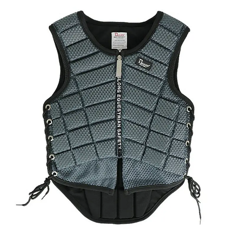 Baslong Honeycomb Equestrian Protective Vest Safety Riding Body Protector for Boys Girls All-Season Breathable Horse Riding Gear
