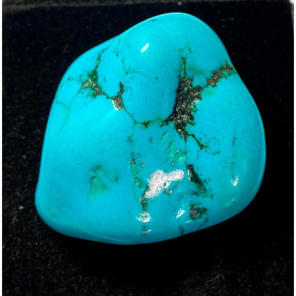 Natural Arizona Turquoise Nugget Untreated Blue Gemstonefor Aquarium And Home Decoration Reiki Stone,Birthday Gift