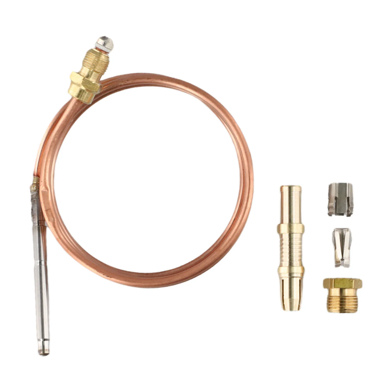 For 1900 Series Thermocouple Kit 24inch 36inch 750 C Assemblies Copper Gold Replacement For Robertshaw 1980-024