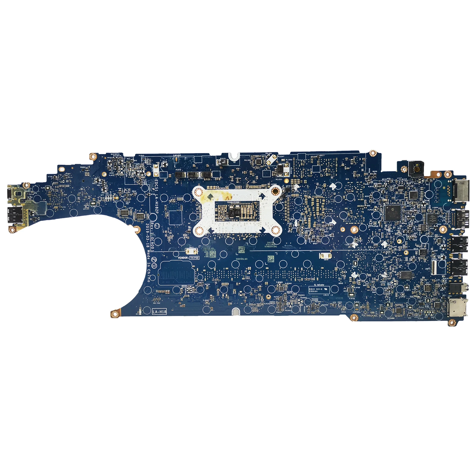 Placa base LA-H182P para DELL Latitude 3541 5501 placa base para ordenador portátil P620/MX150 2G 4G 0PGNF9 04RMN5 0P8C39 CPU E-2276M i5 9th