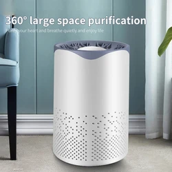 Youpin UV Sanitizer Bactericidal Usb Air Purifier Hepa Particle Filter Sterilizer Portable Mite Uv Sterilization Ultraviolet