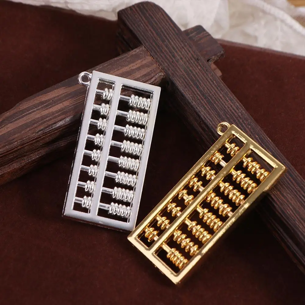 1 Pcs Funny Ruyi Abacus Craft Ornament Mini Good Luck Handicraft Easy To Use Car Keyring Crafts Home Desktop Decoration