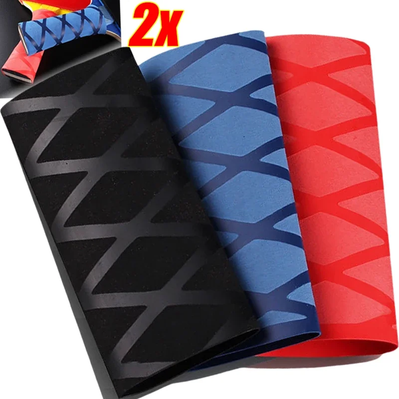 2/1pcs Table Tennis Racket Hand Glue Tape Non-Slip Heat Shrinkable Handle Rubber Sleeve Ping Pong Handle Sweat-Absorbing Belt