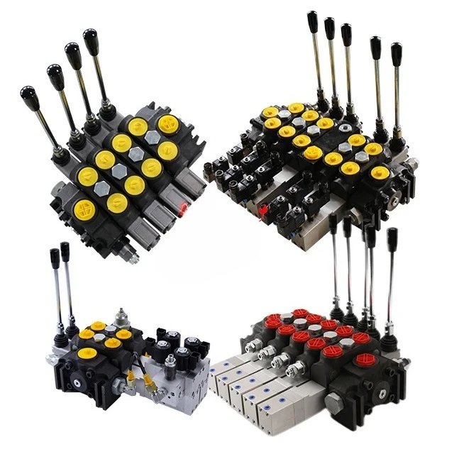 New Style Integrated Multi- Way Valves DCV Series Hydraulic Sectional Directional Control Valve for Wheel Loader
