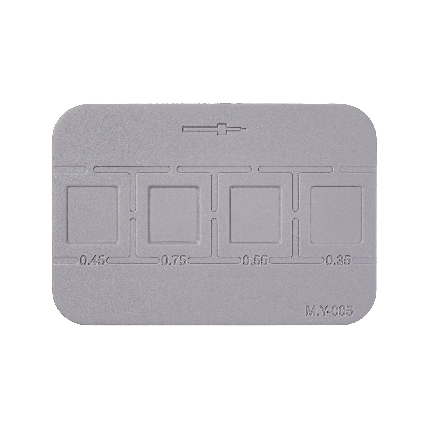 

Mr Yang MY-005 Magnetic Tin Implant Pad Universal BGA Reballing Platform Mobile Phone CPU IC Rework Adsorption Silicon Fixture