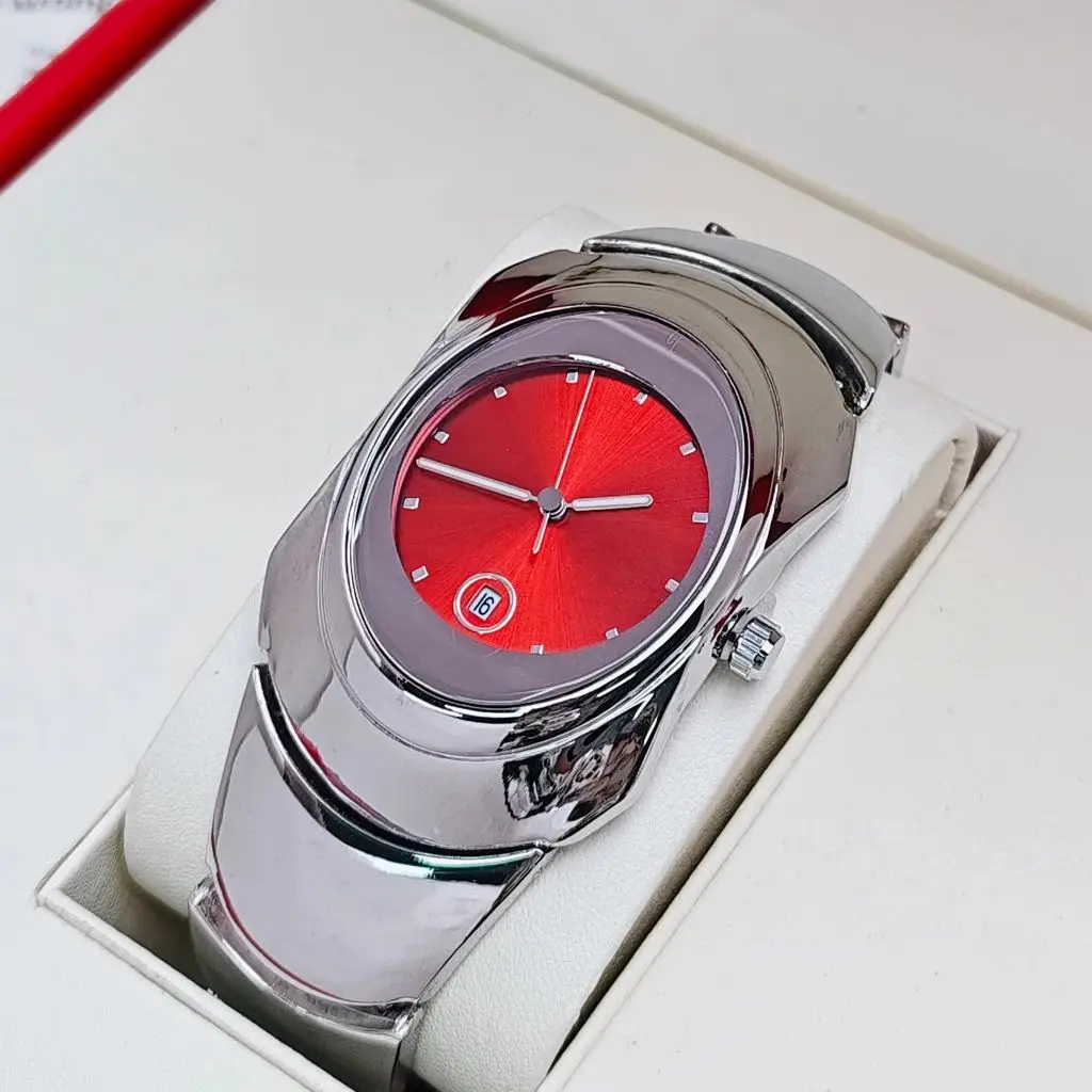 

Top-Tier Luxury Original Personalized Blade-Shaped Retro Watch for Men and Women, Fashionable High-End Niche Design Steel Band Wristwatch