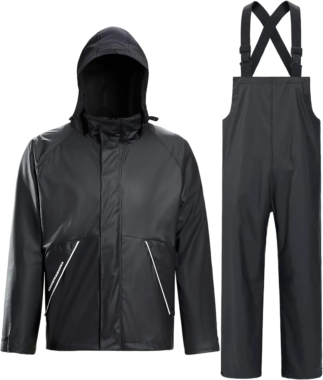 

Мужской и женский водонепроницаемый дождевой костюм с курткой и брюками для рыбалки и активного отдыха, прочная экипировка