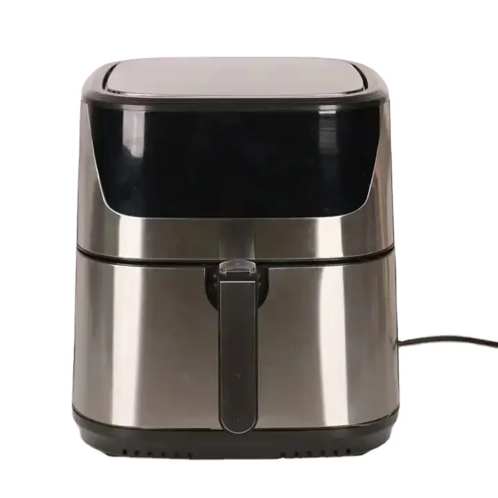 

2026 New Model Multi-functionalFactory XL Capacity Double Basket Visible Window Air Fryer Electric Stainless Steel Digital air
