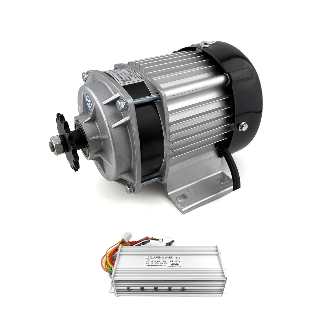 48V500W 460 دورة في الدقيقة 10 N.m عزم الدوران الكهربائي دراجة ثلاثية العجلات فرش تيار مستمر موتور تروس قطع غيار تحويل أطقم