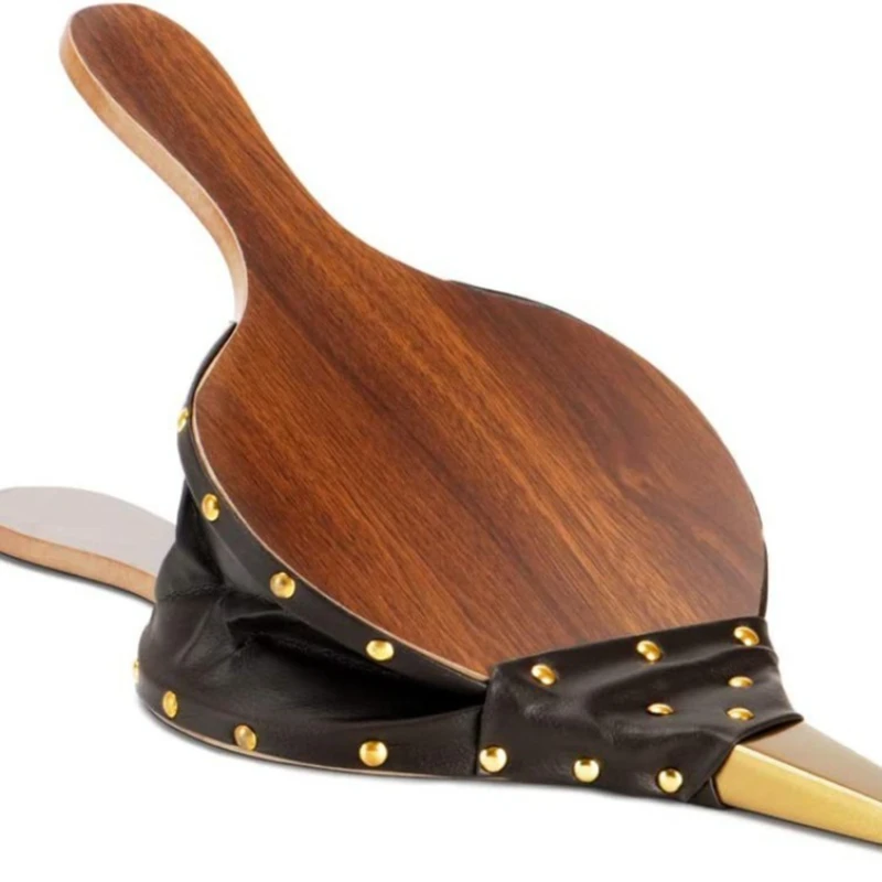 Cross-border goods Wooden blower Wooden bellows Leather Tiger dust collector