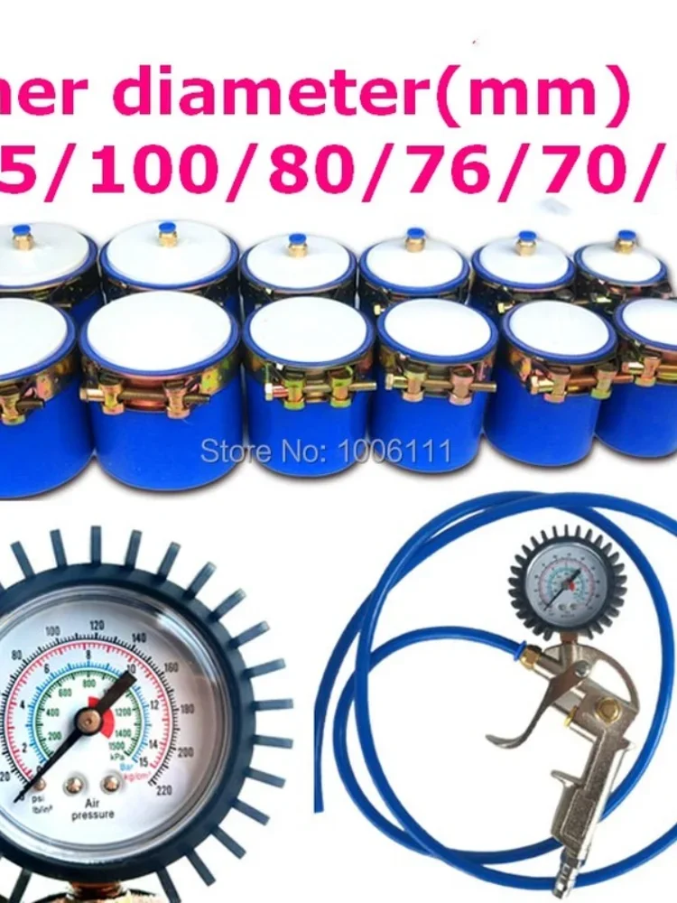 Diesel Car Truck Turbocharger Cooler Seal Test Tool Sets, Superturbocharger  Pressure Testing Tools