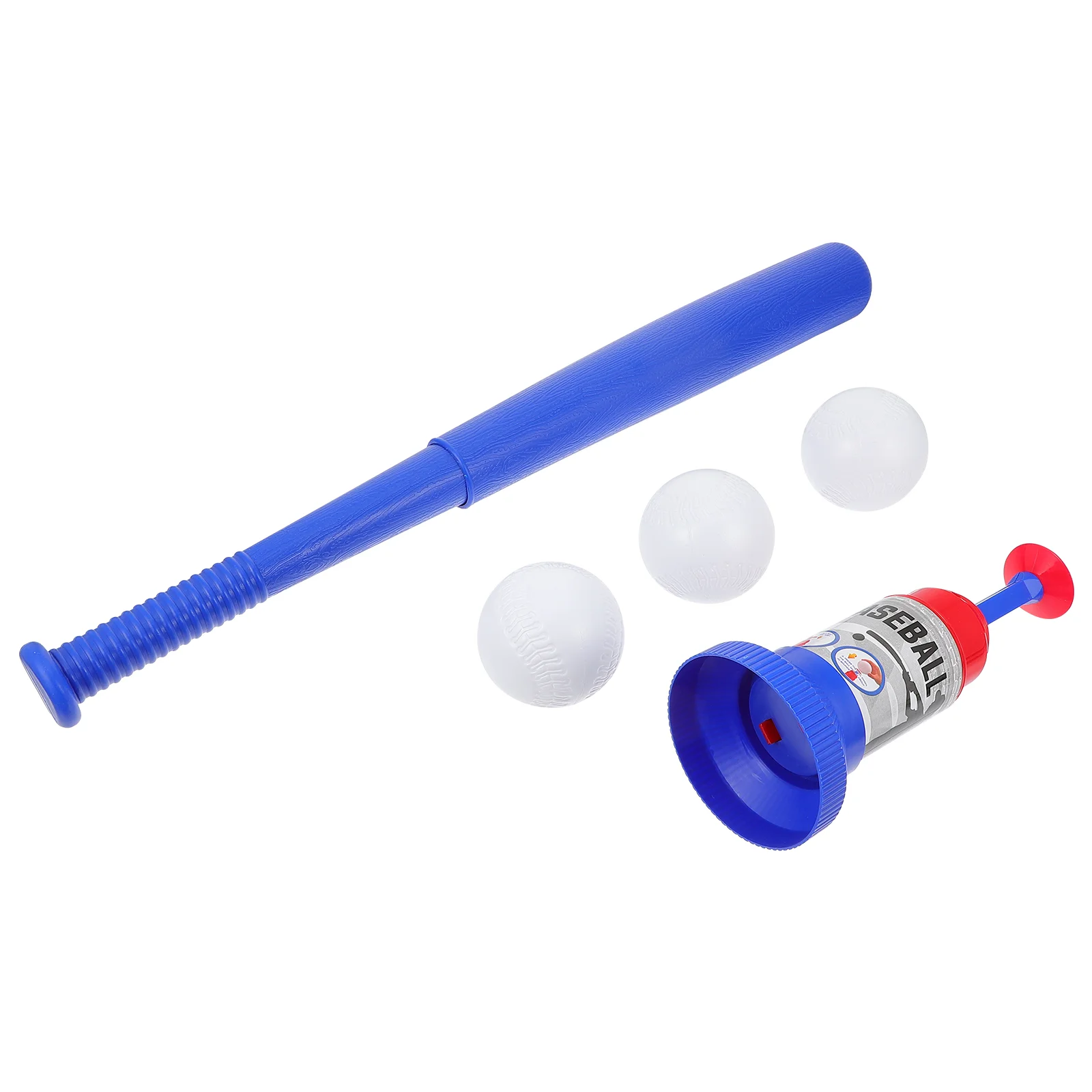 Baseball Training Set Toy Outdoor Toddler Toys outside Kids Playset Automatic Pitcher Pitching Machine Trainer Bat Launcher