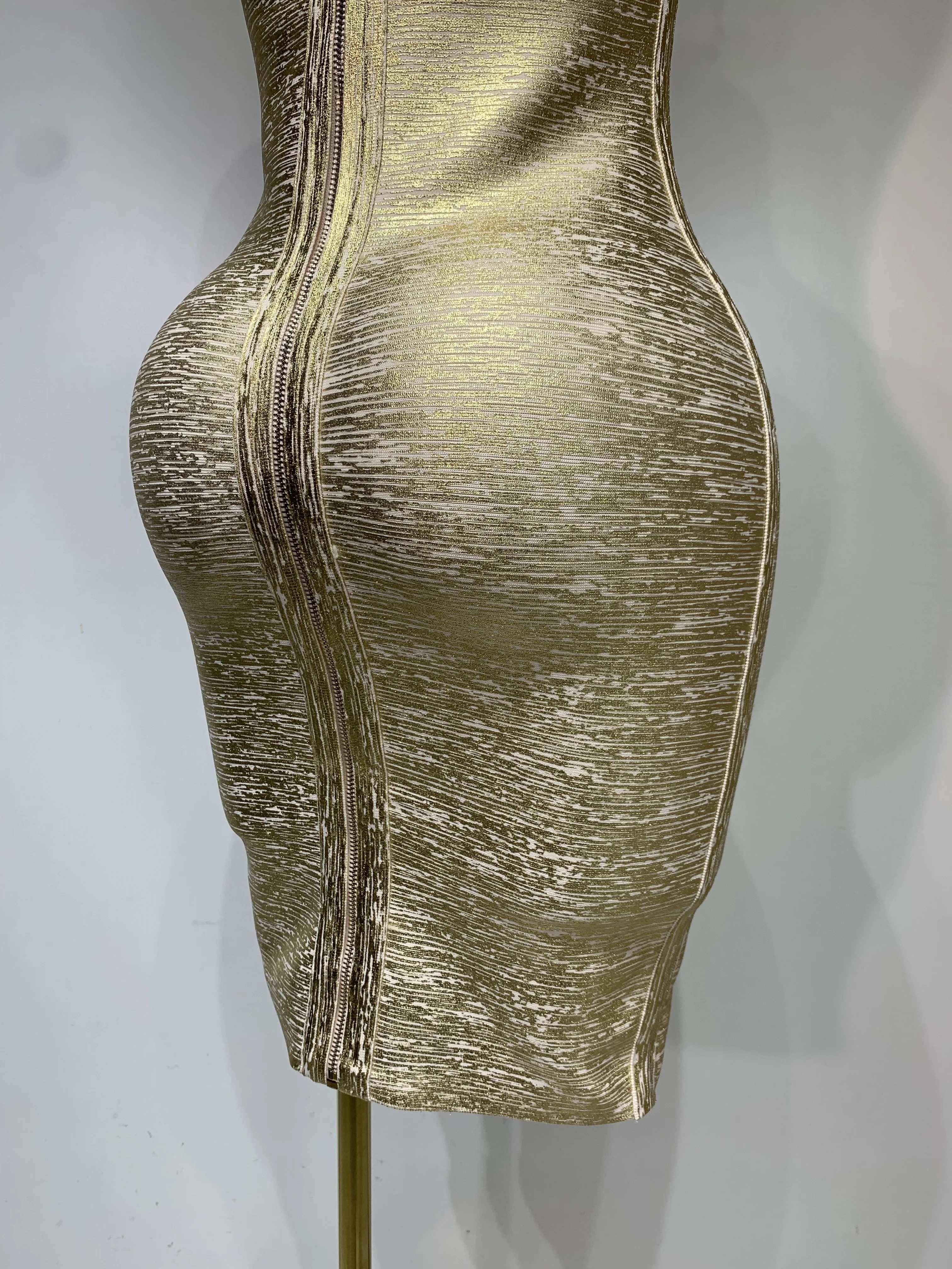High Quality Celebrity Elegant Gold Bodycon Bandage Dress Women Sexy  Nightclub Evening Party Luxury Birthday Dress Vestidos - AliExpress  200000345