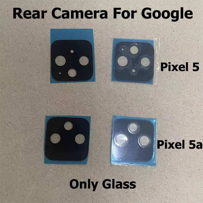 Rear Back Camera Glass For Google Pixel 7 6 6a 5 5a 4 4a 3 3a Pro XL 4G 5G With Glue Sticker Repair Parts