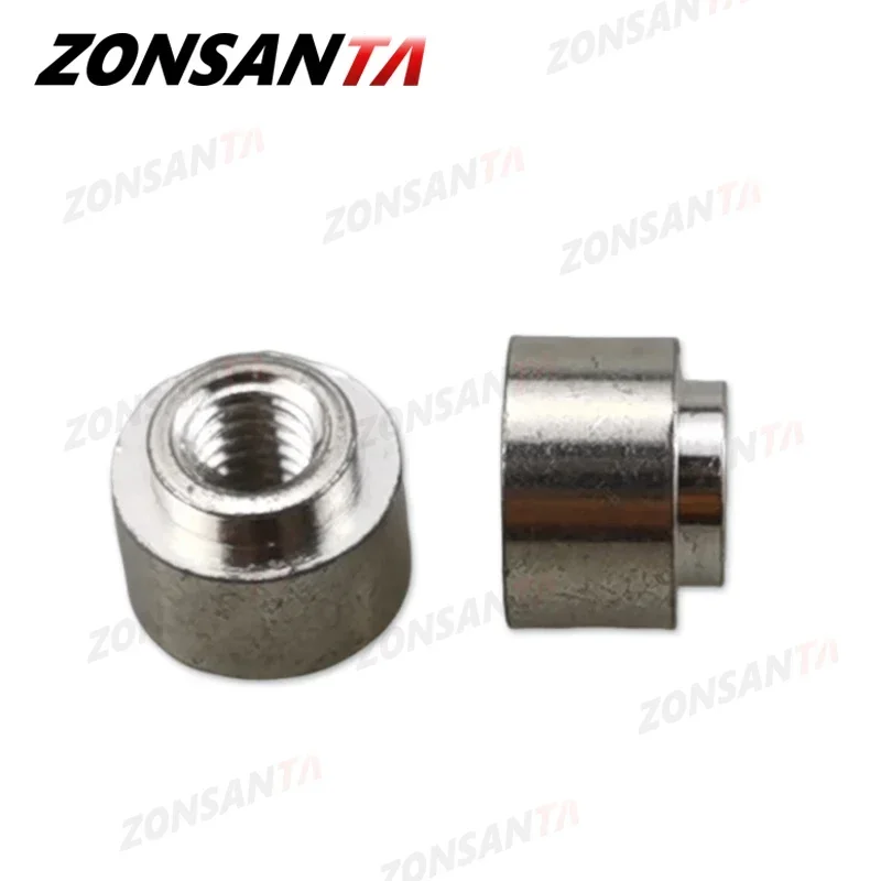 Mur Tembaga SMTSO Patch Weld M1.4M1.6M2M3M4, Mur Kolom Tembaga untuk Pengelasan SMD, Lubang Tembus untuk Papan PCB, Modul Pcie, Mur untuk Penyolderan