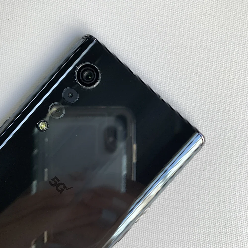 الأصلي LG VELVET G9 G900VM G900N 5G الهاتف المحمول 6.8 ''NFC 6GB + 128GB 48MP + 16MP ثماني النواة Andriod الهاتف 4G LTE 1/2 Sim الهاتف المحمول