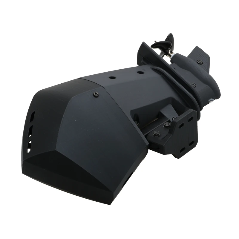 1PCS 3D Printed RC Outboard Motor with 3000KV Brushless Motor Water-cooled Sleeve Tail Driver Part for Model Ship Enthusiasts