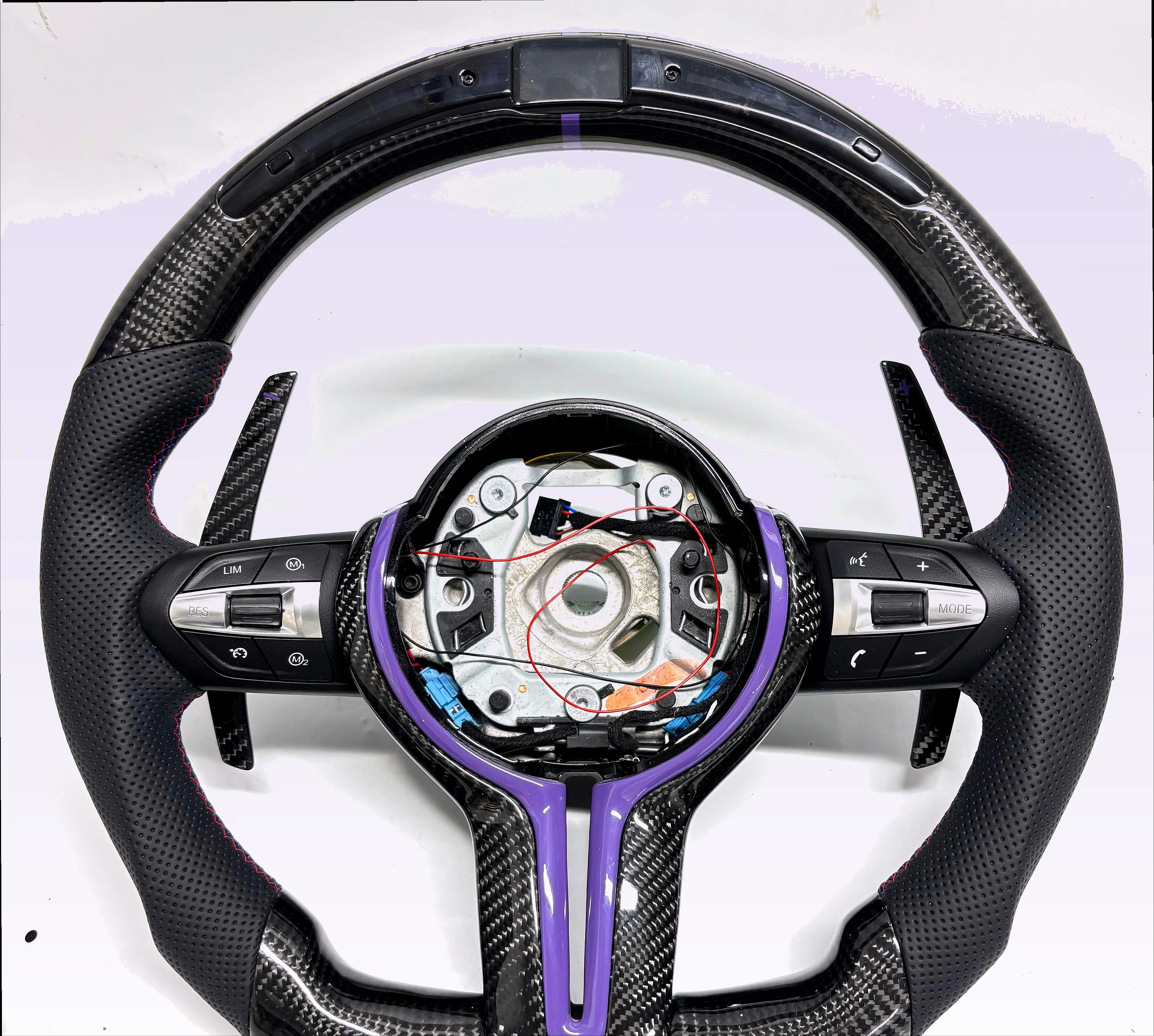 

For F10 F30 F80 E90 E92 LED Steering Wheel Sport Racing Accessories