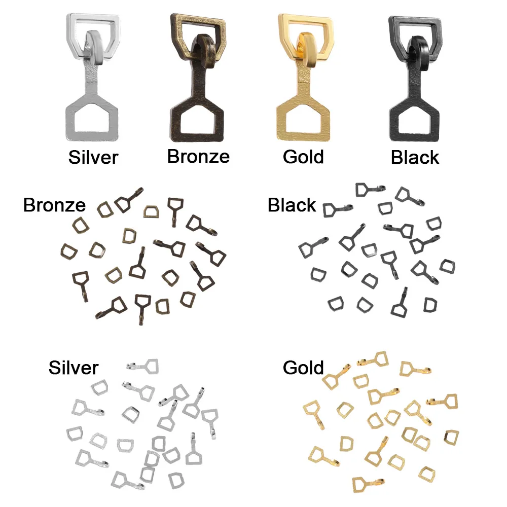 10 مجموعات صغيرة جدا معدنية صغيرة 14 مللي متر Diy بها بنفسك دمى أزرار حزام مشبك أكياس دمية أبازيم إكسسوارات أحذية