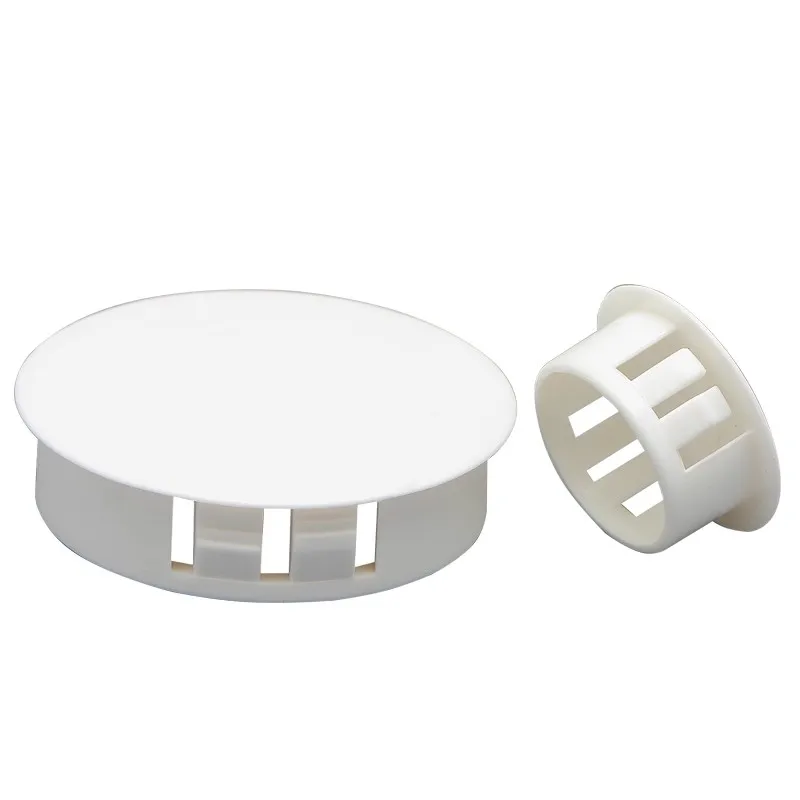 

White Nylon HP Snap-On Hole Plug Round Plastic Blanking End Caps Tube Pipe Inserts Plug Bung O.D 5mm 6mm 7mm 8mm 9mm 10mm~ 50mm