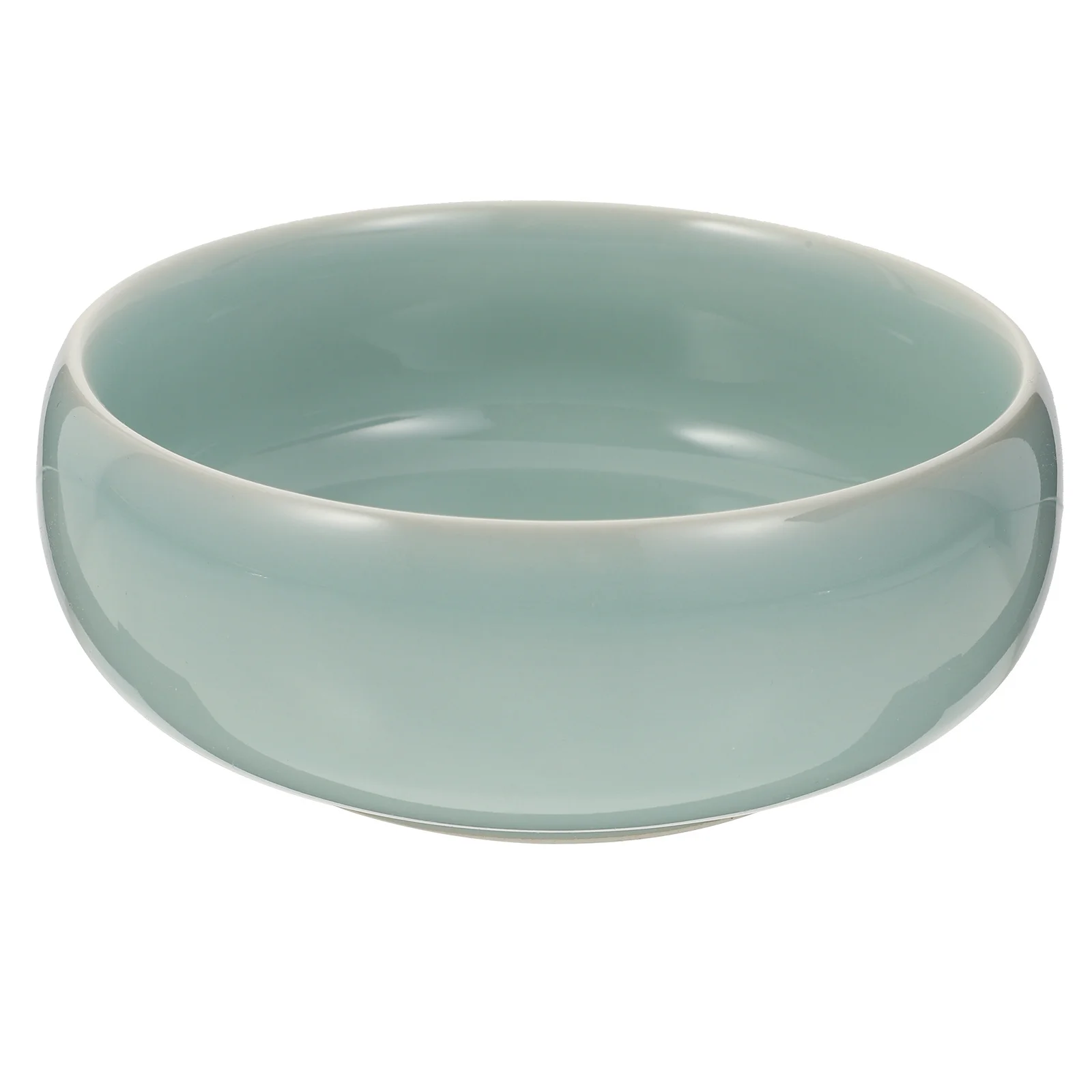 1Pcs Porcelain Ink Brush Washer Ceramic Durable Ink Pool Tray Home Sumi Brush Washing Calligraphy Dish Home Sumi-Brush Washer