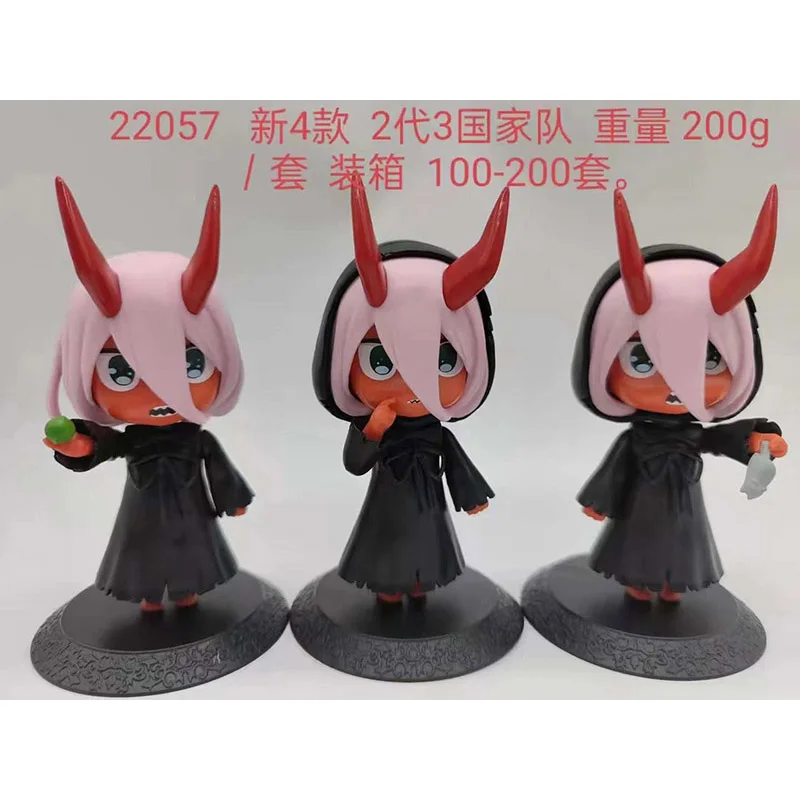 Darling in the FranXX Anime Figure 02 ZERO TWO Kawaii Model Cute Standing New 10CM PVC Static Toys Decoration Lovers Gifts Doll