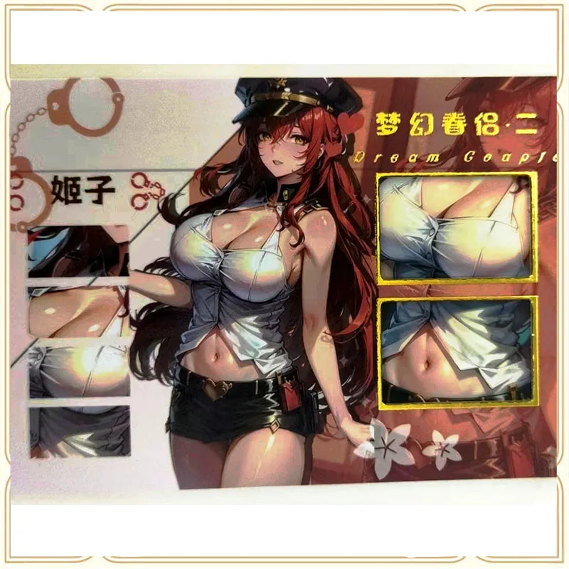 Anime göttin geschichte diy acg sexy karte kms graf zeppelin himeko sammel kartens pielzeug für jungen weihnachts geburtstags geschenk