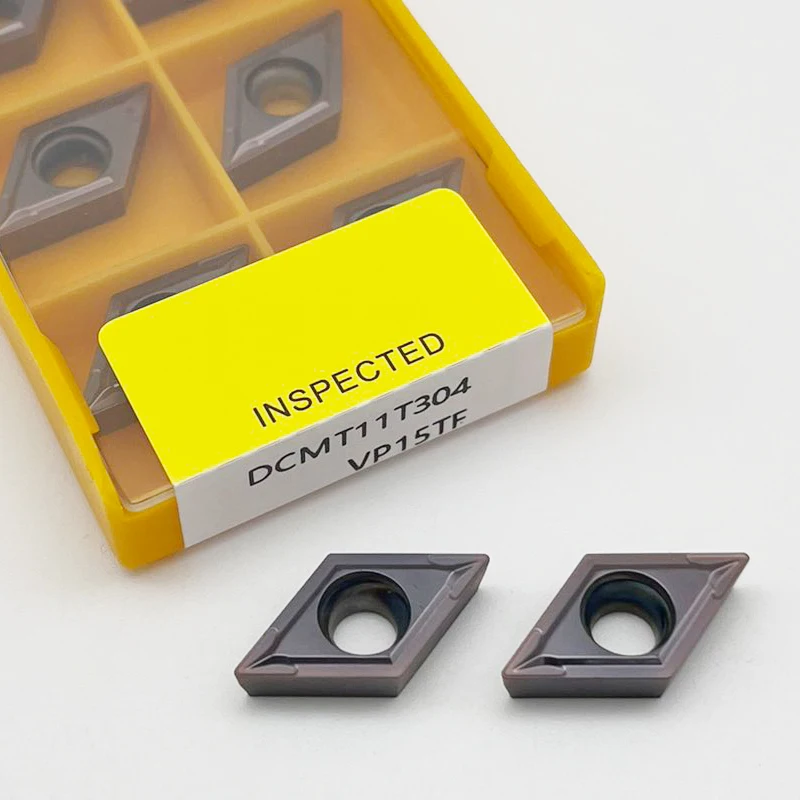 DCMT Internal Turning Tools DCMT070204 DCMT11T304 DCMT11T308 Carbide Inserts CNC Lathe Cutter
