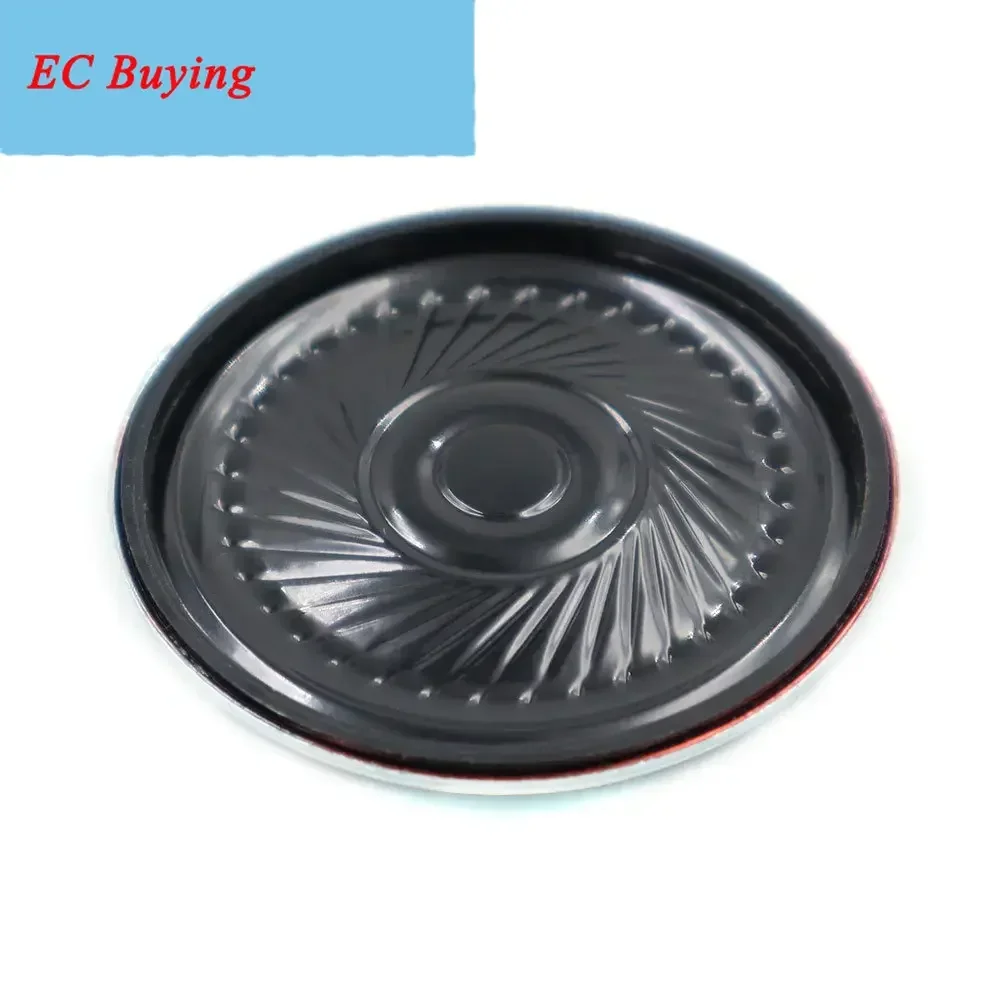 2 قطعة 40 مللي متر 8Ohm 2 واط الحديد حالة المغناطيس الداخلي المتكلم رقيقة جدا 40*5 مللي متر قطر 40 مللي متر 8 أوم 2 واط بصوت عال المتكلم مكبر الصوت #5