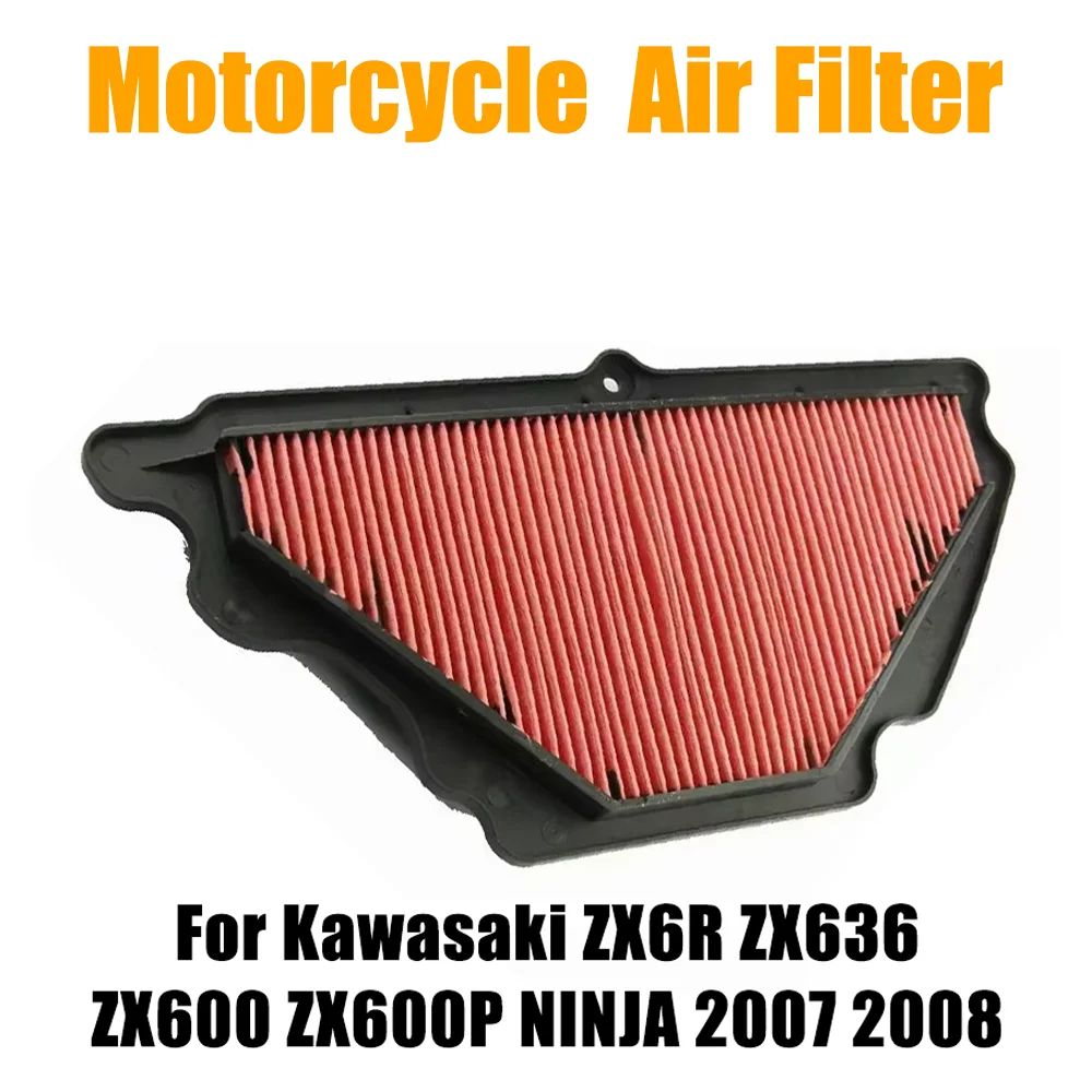 

Motorcycle Air Filter Intake Cleaner For Kawasaki ZX-6R ZX6R ZX636 ZX600 ZX600P ZX 6R 636 600 600P NINJA 1997 2007 2008