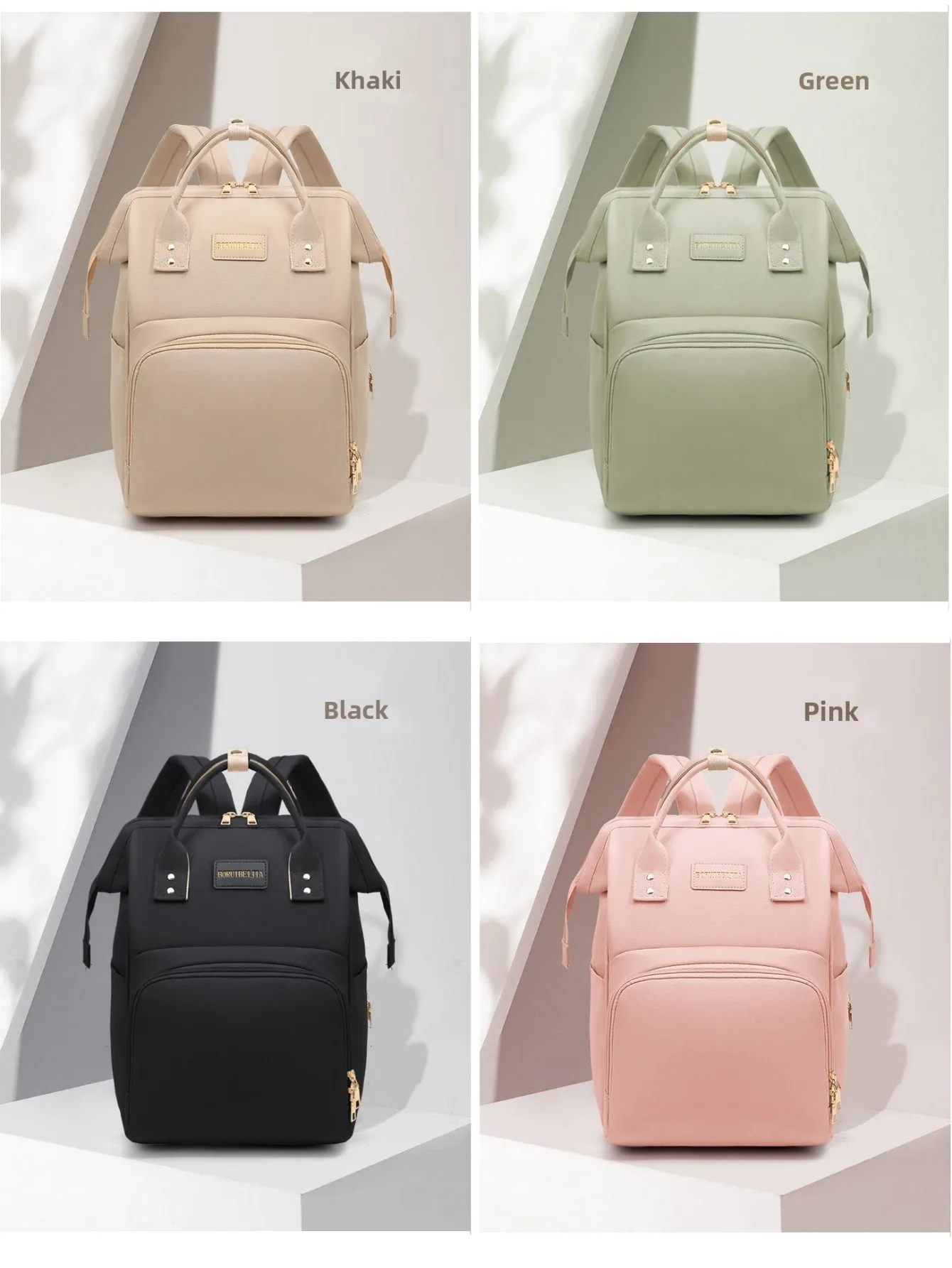 Mochila pañalera impermeable para viaje – Compatible con cochecito - imagen 4