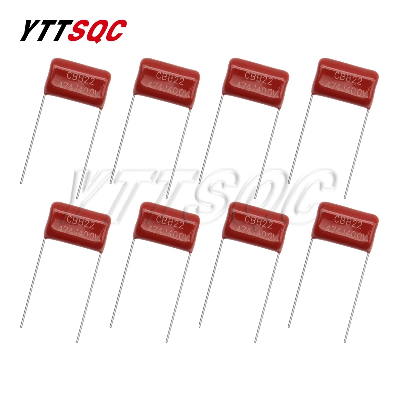 10pcs 400V 224 474 334 394 474 564 684 754 824 103 223 333 473 683 104 154 105 125 205 155 175 185 400V CBB Capacitor 0.1UF 1UF