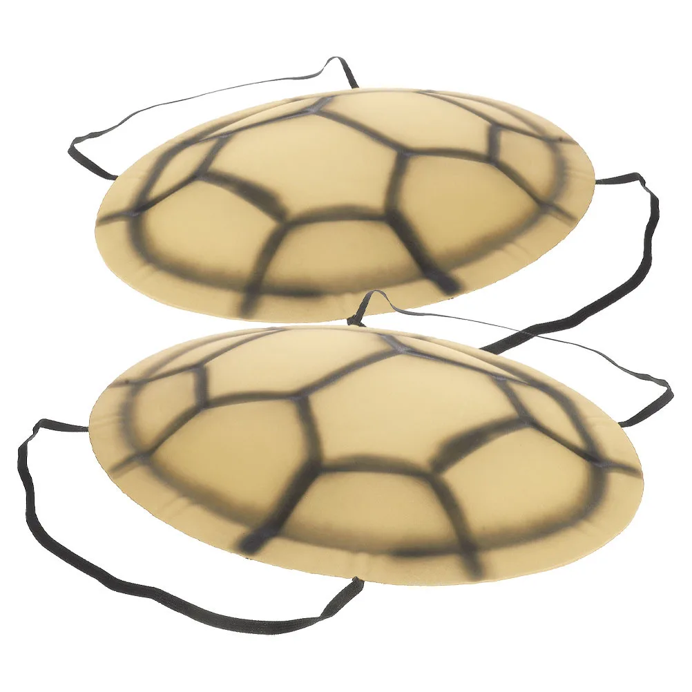 2pcs Halloween Turtle Shell Costume Props Kids Lightweight Durable Eva Dress-Up Accessories For Carnival Parties School Events