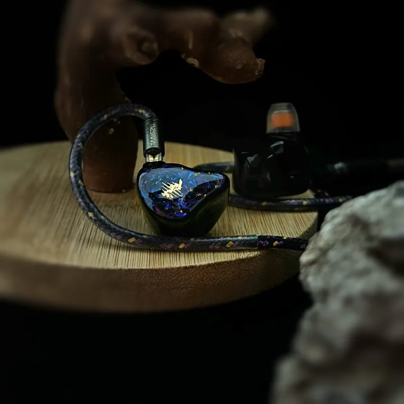 ما قبل البيع TANGZU Tianpeng 1DD + 6BA + 1BC IEM HIFI سماعات أذن سلكية