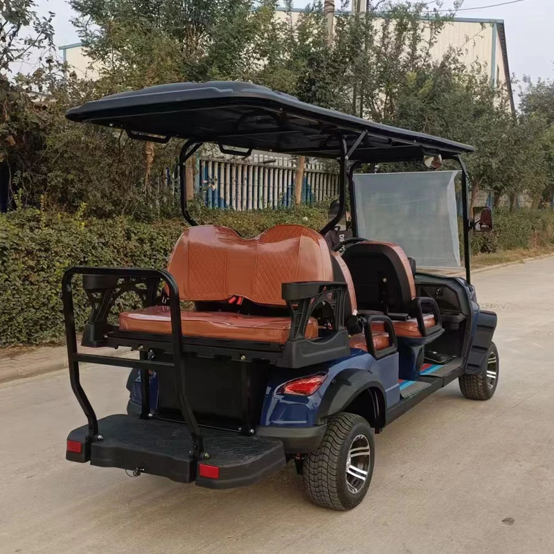 Custom Street Legal Hunting 2 4 6 8 10 Seater off Road 72V Lithium Battery Electric Lifted Golf Cart